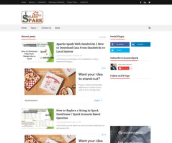 Learntospark.com(Tutorial on Apache Spark (PySpark)) Screenshot
