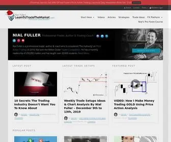 Learntotradethemarket.com(Nial Fuller's Learn To Trade The Market) Screenshot