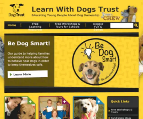 Learnwithdogs.co.uk(Learn with Dogs) Screenshot