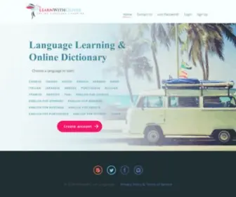 Learnwitholiver.com(Learn Languages Online with Antosch & Lin) Screenshot