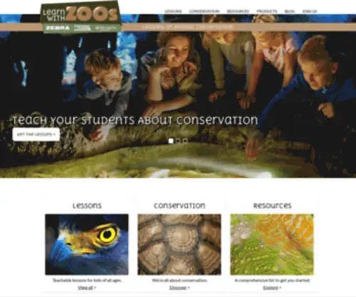 LearnwithZoos.com(LearnwithZoos) Screenshot