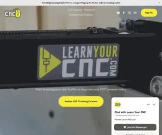 Learnyourcnc.com(Learn Your CNC) Screenshot