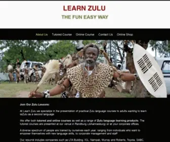 Learnzulu.co.za(Zulu Online Course) Screenshot