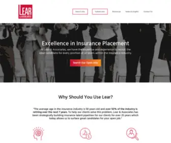 Learsearch.com(Insurance Jobs) Screenshot