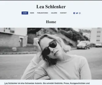 Leaschlenker.com(Lea Schlenker) Screenshot