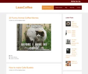 Leascoffee.com(Leascoffee Beginner Guides & Resource) Screenshot