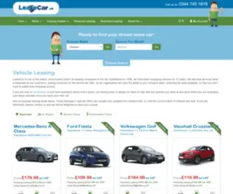 Leasecar.uk(Car Leasing) Screenshot