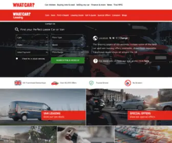 Leasecarsdirect.co.uk(Cheap Car Leasing & Contract Hire Deals UK) Screenshot