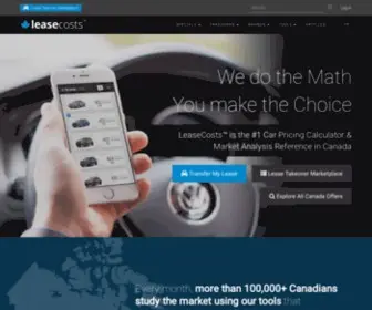 Leasecosts.ca Screenshot