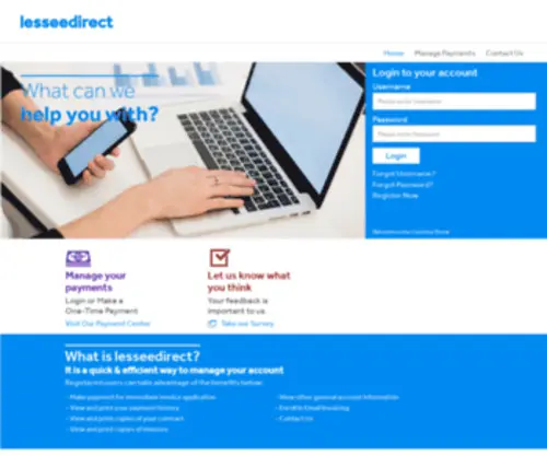Leasedirect.com(Home) Screenshot