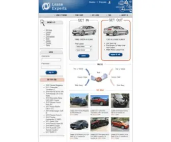 Leaseexperts.ca(Canada Car Lease Transfer) Screenshot