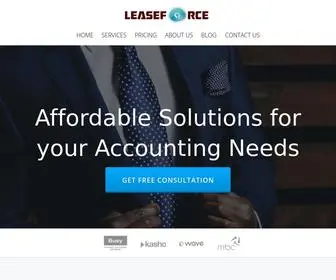 Leaseforce.com.ng(Outsourced Accounting) Screenshot