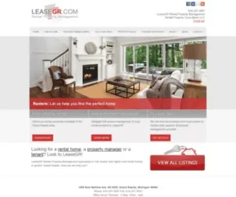 Leasegr.com(Grand Rapids Property Management Specialists) Screenshot