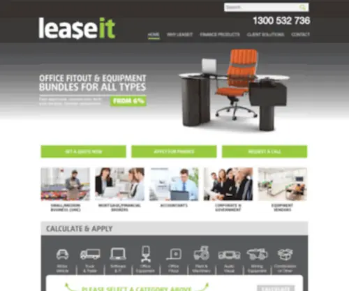 Leaseit.com.au(Equipment Rental) Screenshot