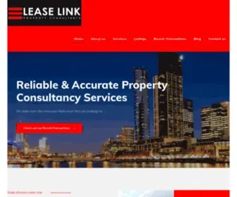 Leaselinkproperty.com.au(Commercial Property For Sale & Lease Melbourne) Screenshot