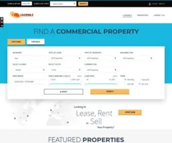 Leasemls.com(Commercial Property for Lease and Rent) Screenshot