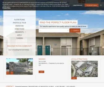 Leasepinewoodsapartments.com(Pinewoods Apartments) Screenshot