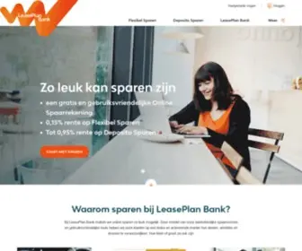 Leaseplanbank.nl(LeasePlan Bank) Screenshot