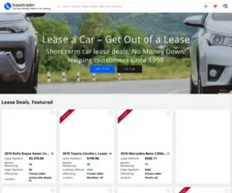 Leasetrader.com(Car lease) Screenshot