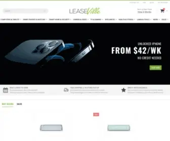 Leaseville.com(Rent to Own Computers) Screenshot