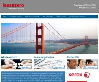 Leasezero.com(Leasezero Leasezero) Screenshot