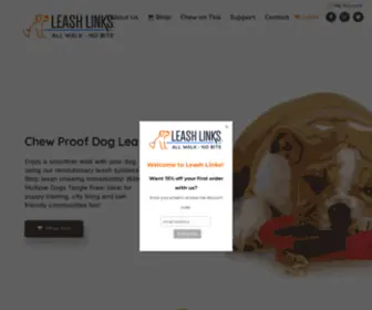 Leashlinks.com(Chew-Proof Dog Leash Link) Screenshot