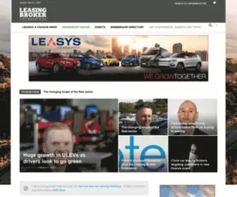 Leasingbrokernews.co.uk(Leasing Broker Federation) Screenshot