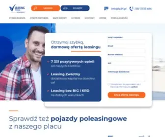 Leasingpolski.pl(Leasing samochodów używanych i nowych) Screenshot