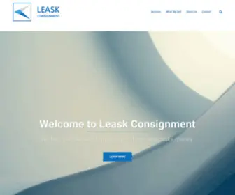 Leaskconsignment.com(InMotion Hosting) Screenshot