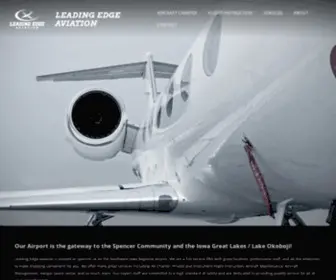 Leaspw.com(Leading Edge Aviation) Screenshot