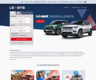 Leasysrent.it(Noleggia la tua auto in tutta Italia con Leasys Rent) Screenshot