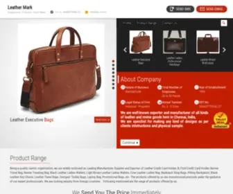 Leatherandrexine.com(Leather Mark) Screenshot