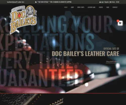 Leatherclear.com(Doc Bailey’s) Screenshot