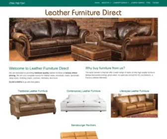 Leatherfurnituresouth.com(Leather Sofas) Screenshot