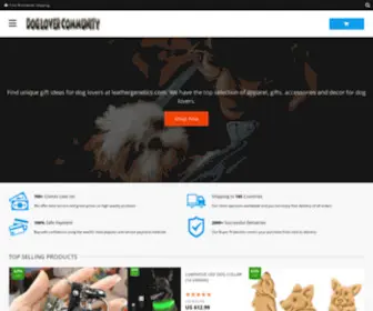 Leathergenetics.com(Best Present For Dog Lover) Screenshot