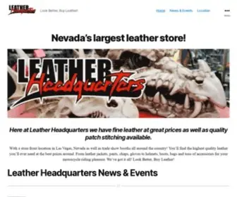 Leatherhq.com(Look Better) Screenshot