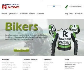 Leatherjacketracing.com(Leather Jacket Racing ( Leather Manufecturer )) Screenshot