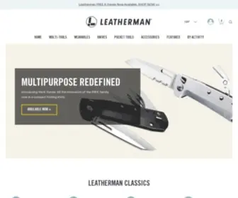 Leatherman.co.uk(Leatherman UK) Screenshot