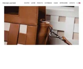 Leathermex.com(TREVIÑO) Screenshot