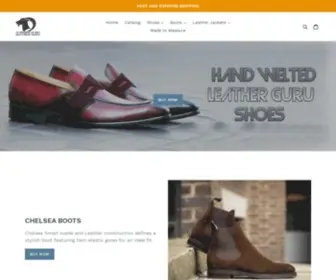 Leathersguru.com(CLASSIC HANDMADE LUXURY SHOE Leathers Gurus OXFORD SHOES MANUFACTURER) Screenshot