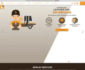 Leatherspa.com(LEATHER SPA) Screenshot
