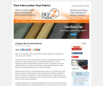 Leathervinylfabrics.com(Leathervinylfabrics) Screenshot