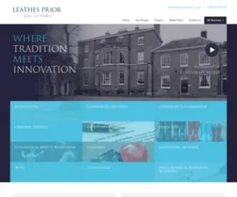 Leathesprior.co.uk(Leathes Prior Solicitors) Screenshot