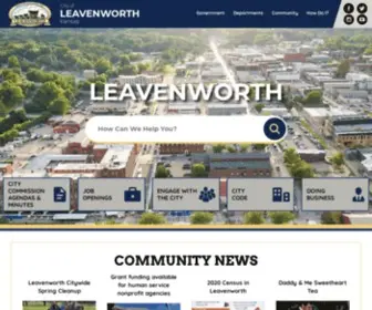 Leavenworthks.org(Leavenworth, Kansas) Screenshot