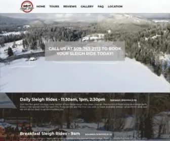 Leavenworthsleighrides.com(Leavenworth Sleigh Rides) Screenshot