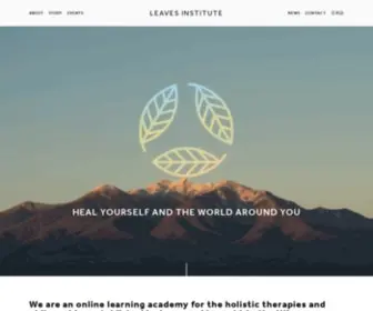 Leavesinstitute.com(LEAVES INSTITUTE) Screenshot