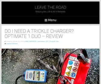 Leavetheroad.in(LEAVE THE ROAD) Screenshot