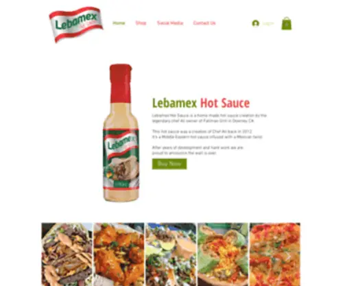 Lebamexhotsauce.com(Lebamex Hot Sauce) Screenshot