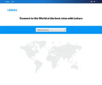 Lebara-Mobile.com(Lebara Group) Screenshot