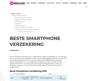 Lebara-Mobile.nl(Beste smartphone verzekering in) Screenshot